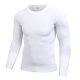 Men's Yoga Tight Long Sleeve T-Shirt Moisture Transferring and Quick Drying Fitness Long Sleeve Shirt Sports Running Outdoor Tops