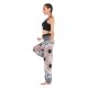 Women's High Waist Yoga Pants Harem Pocket Bloomers Breathable Quick Dry Moisture Wicking Pink+Green White Black Combo Pilates Dance Fitness Sports Activewear Stretchy Loose