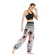 Women's High Waist Yoga Pants Harem Pocket Bloomers Breathable Quick Dry Moisture Wicking Pink+Green White Black Combo Pilates Dance Fitness Sports Activewear Stretchy Loose